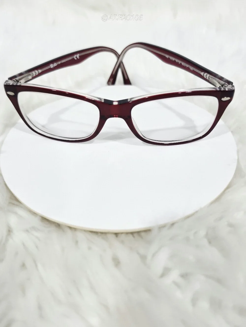 Ray-Ban RB5228 Burgundy Red Prescription Eyeglass Frames